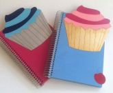 caderno de cupcake